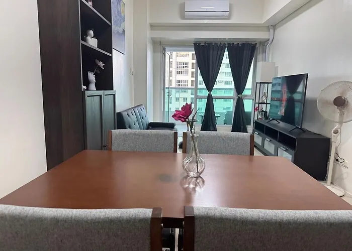 Appartement Spacious 1br With Balcony At Beacon With Pool, 100mbps Internet Manille